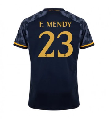 Real Madrid Ferland Mendy #23 Vieraspaita 2023-24 Lyhyet Hihat